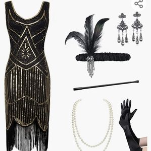 Flapper Sequin Dress